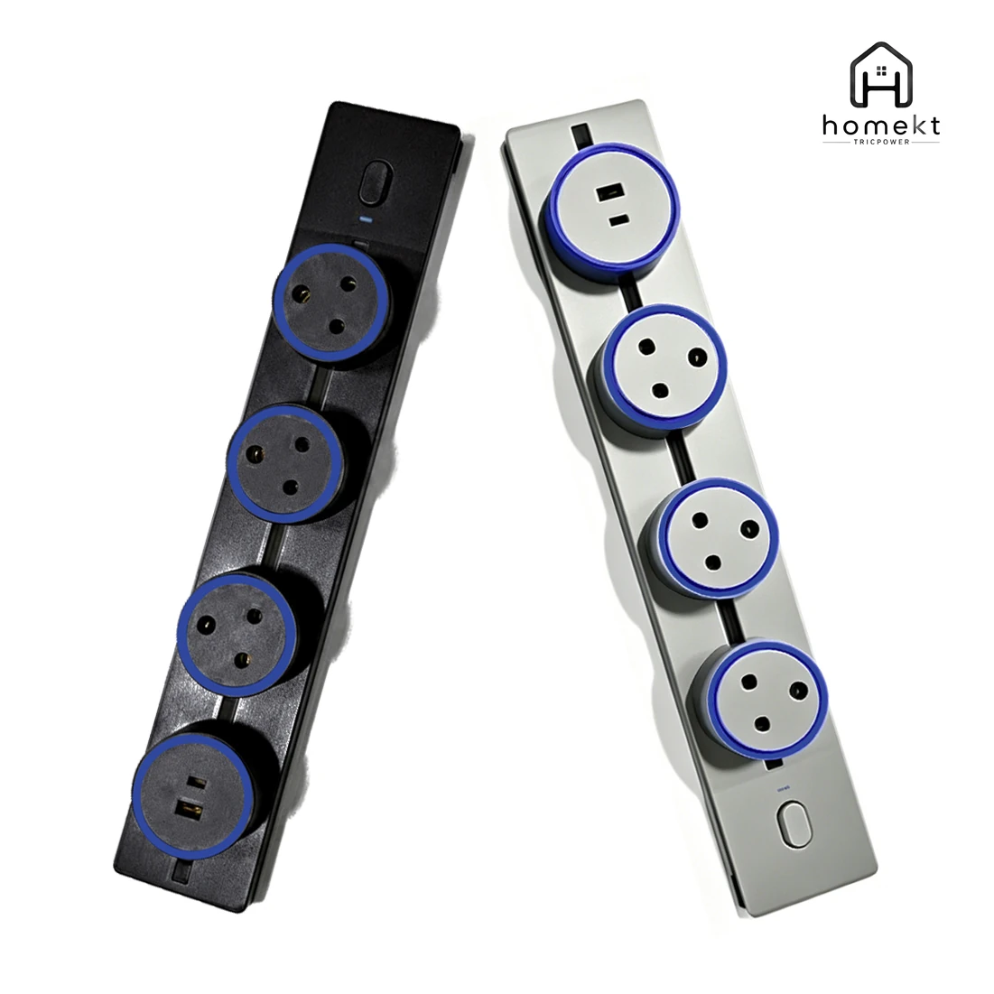 HOMEKT TRICPOWER Track Socket Set (50cm) - Compact Power Track