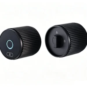 LVE-17B Round Smart Door Lock | Fingerprint, PIN & Tuya App Access