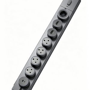 HOMEKT TRICPOWER track socket set 80cm：2 Brazil + 4 South Africa + 1 USB + 1 European